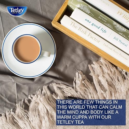 Miniatura 4 de Tetley Bolsas de té negro prémium de mezcla británica, 80 bolsas de té