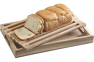 Walnut Bread Cutting Board with Crumb Catcher