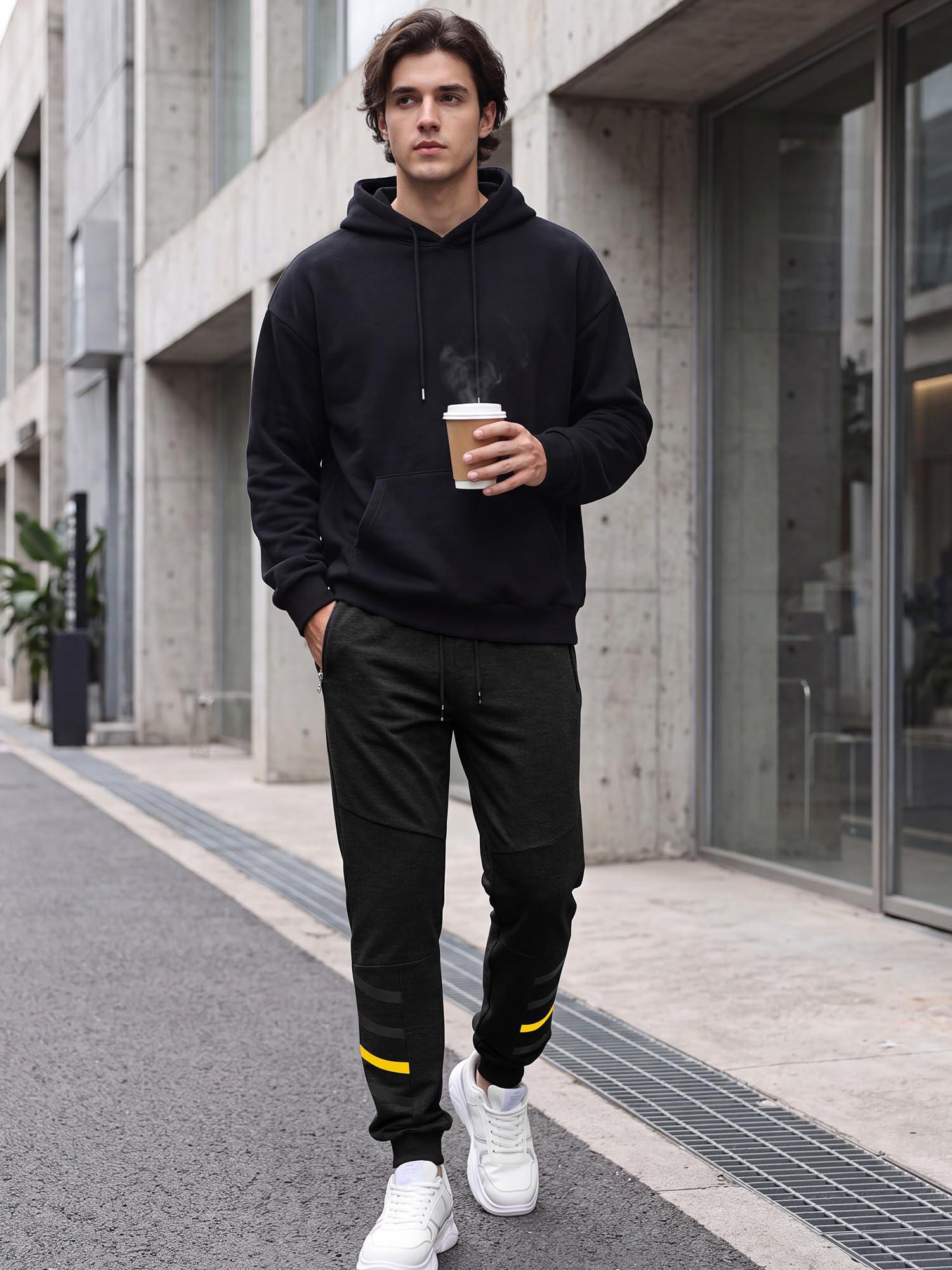 Jogginghose Herren Baumwolle Trainingshose Sporthose Herren