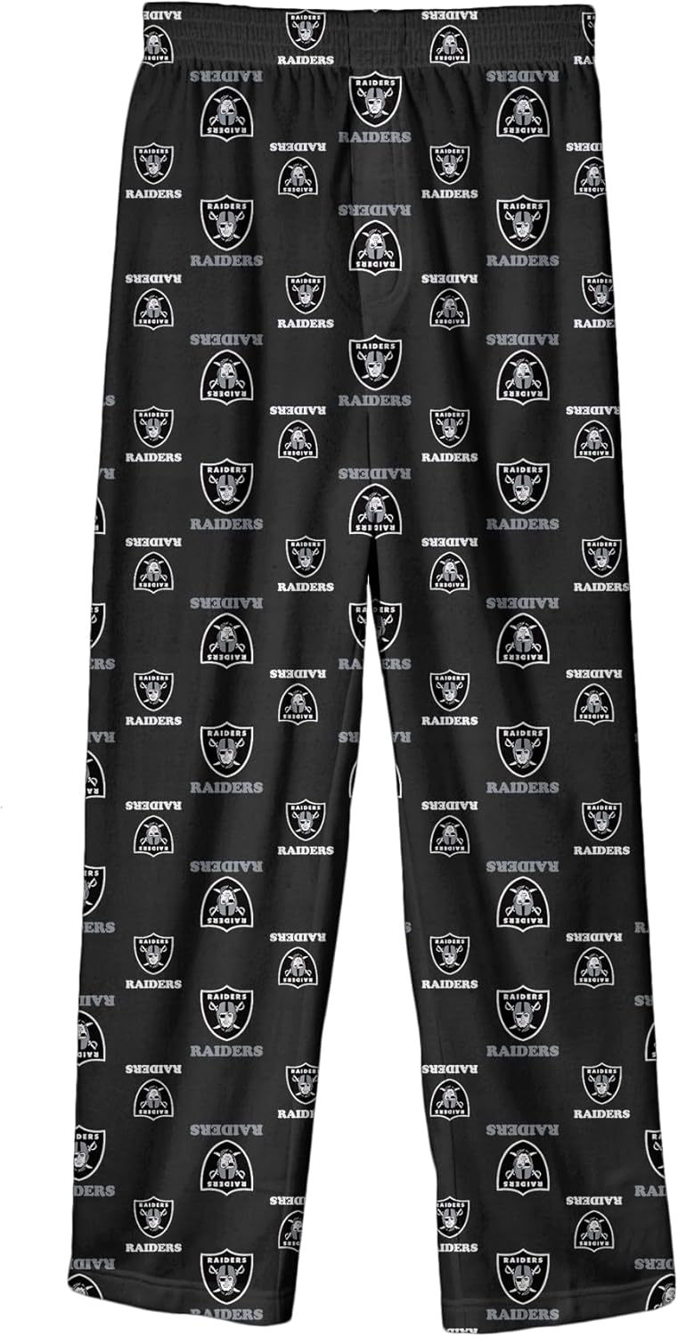 Outerstuff NFL Boys Kids Youth Pajama Pants for Boys 4-18 – Soft, Durable Nightwear with Team Logos for Young Fans