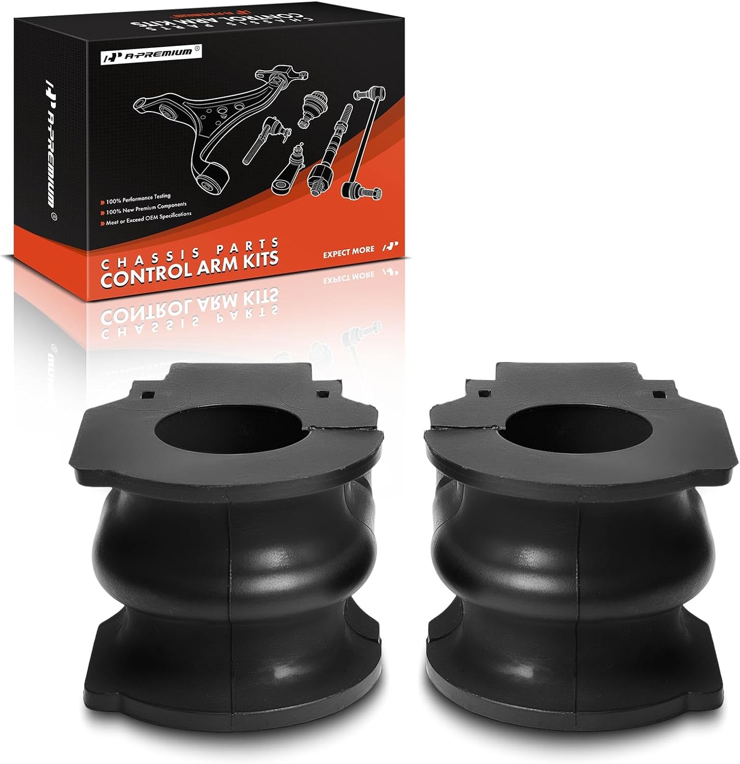 A-Premium 2 x Front Sway Bar Bushing Kit, Compatible with Nissan Altima 2019-2024