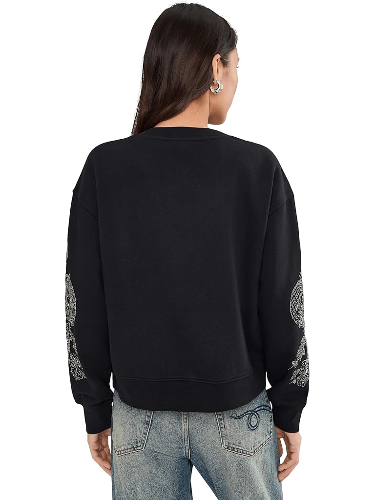 Black AllSaints Cecile Pippa Sweat