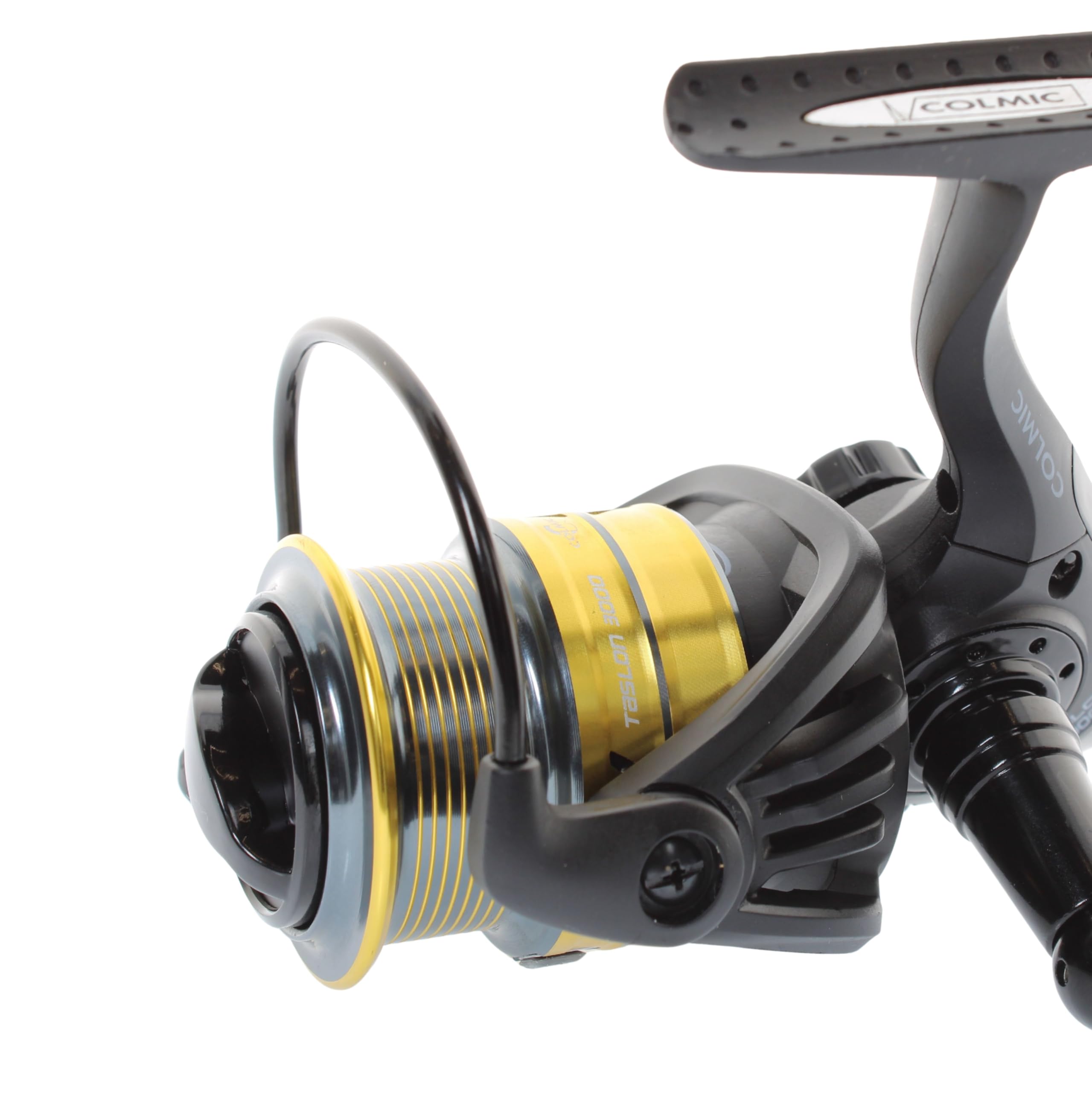 Colmic Taslon – Mulinello da Pesca Frizione Anteriore Sigillata, Grafite XTS-55, CNC Nail Anti-torsione, Cuscinetti Inox – Disponibile in 6 Taglie – Prodotto Ufficiale Colmic