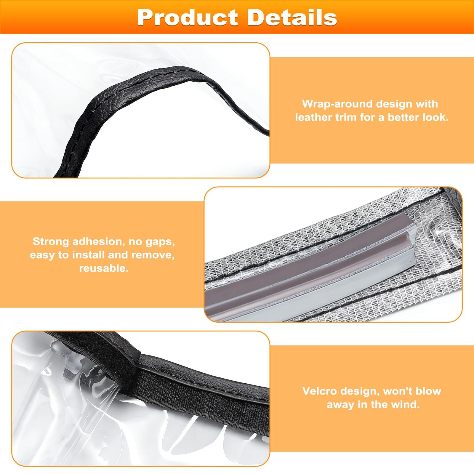 2PCS EV Charger Port Cover, Waterproof Outdoor Car Charger Cover, Dual magnetic stripe design Universal Car Charging Port Rain and Rain Protection for Electric Vehicle - 4