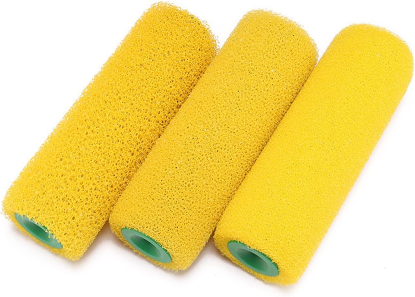 Painting Roller Brush/Roller Core-Multifunctional Paint Roller Brush Removable with Handle Polyester Sponge Brush Home Repair Wall Painting Decorative Tool (Color : L-Roller Brush)