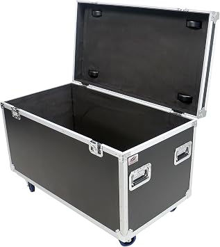 OSP Cases | ATA Road Case | Utility Truck Pack Transport Case | 45 Rubber-Lined Cable Trunk | Heavy-Duty Casters | TP4524-30