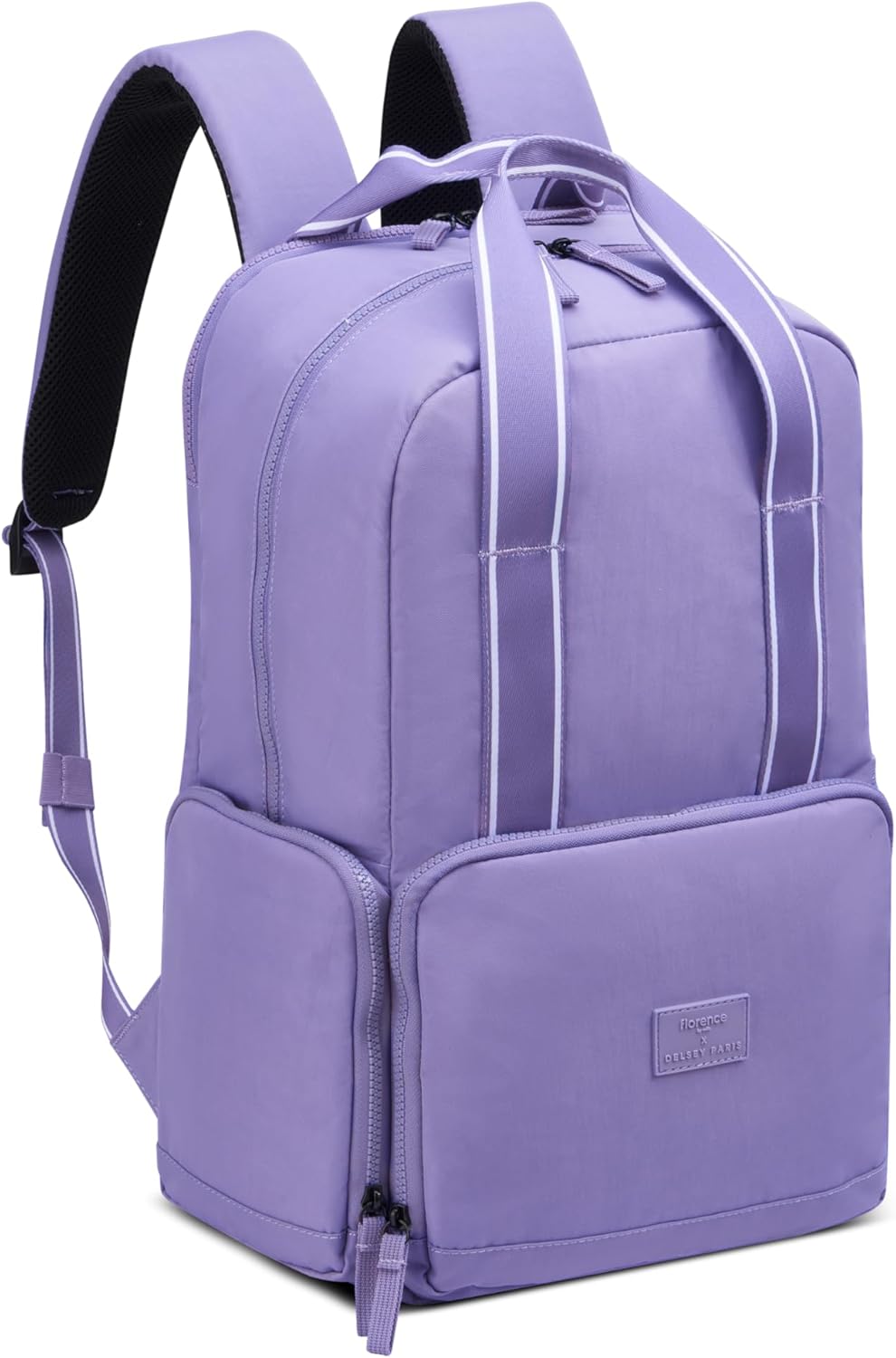 florence by mills Carefree Carry Laptop Travel Backpack, Lavender - Image 2