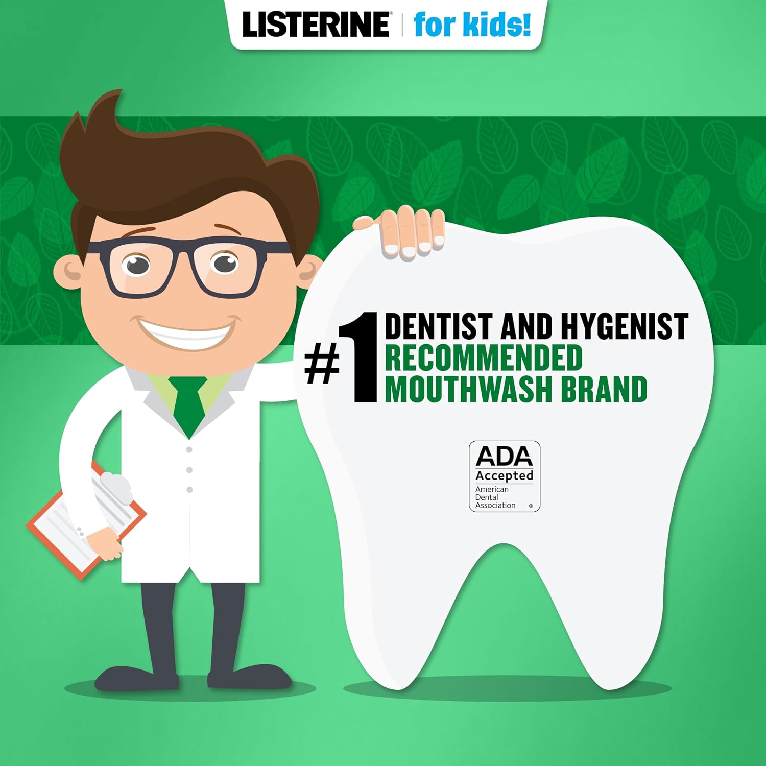 Listerine Smart Rinse Kids Alcohol-Free Anticavity Sodium Fluoride Mouthwash, ADA Accepted Oral Rinse for Dental Cavity Protection, Mint Shield Flavor for Children's Oral Care, 500 mL (Pack of 6) image 4