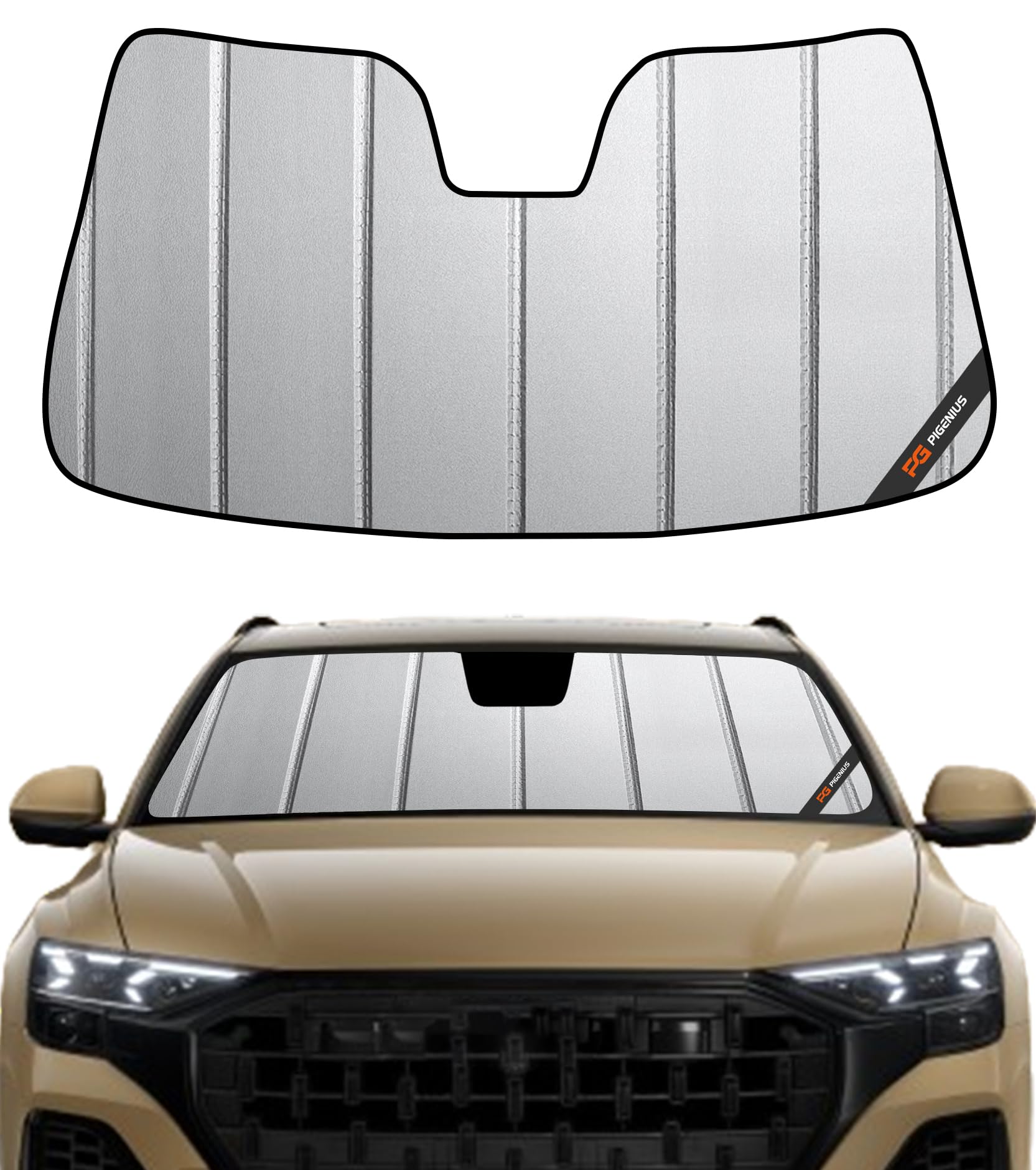 Amazon.com: Pigenius Windshield Sun Shade for Audi Q8 2019-2026