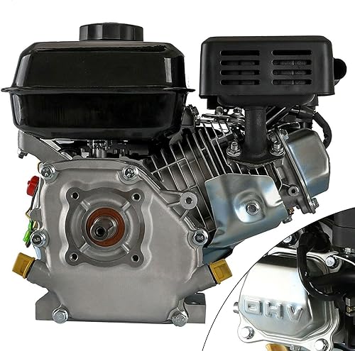 Miniatura 4 de PIAOCAIYIN 7.5HP 210cc 4 tiempos motor de gasolina, Go Kart Electric Motor, Motor de motor de gas GX160170F, Mini motor de bicicleta, OHV solo
