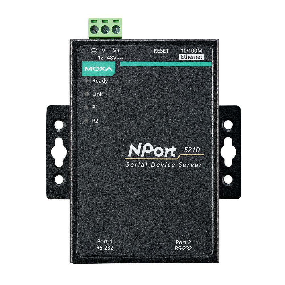 Amazon.co.jp: MOXA 2ポート RS-232 シリアルデバイス・サーバ NPort