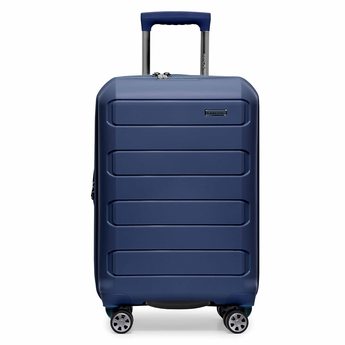 Traveler's Choice Pagosa Hardshell Expandable Luggage with Spinner Wheels, Navy, 2-Piece Set (22/27) 2-Piece Set (22/27) Navy image 1
