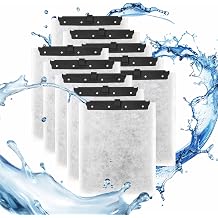 10 Pack Large Replacement Filters Cartridges Compatible with Aqueon QuietFlow Power Filter Size 20,30,50,55/75 or LED PRO Power Filter Size 20,30,50,75