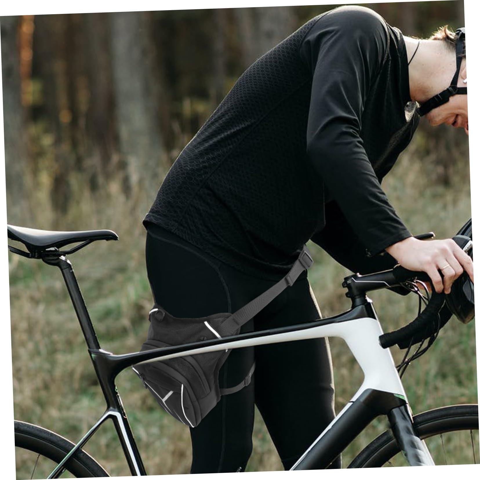 Gatuida Bolsa de Cintura y para Motocicleta Riñonera Multifuncional Ajustable para Running y Actividades Material Oxford Resistente al Agua para Hombres y Mujeres Accesorio de Deporte