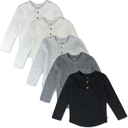 HonestBaby Waffle Henley