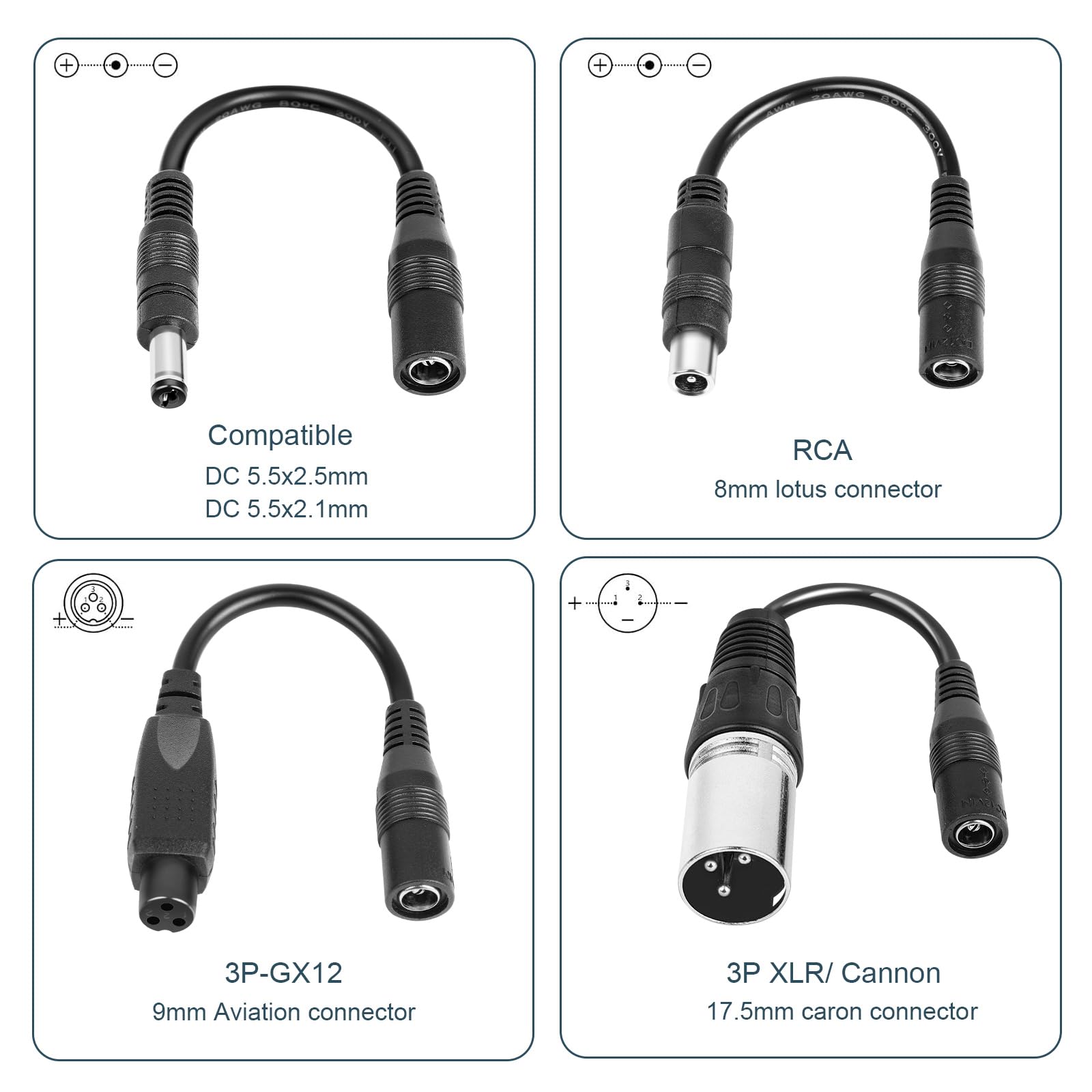 LabTEC Caricabatterie bici elettrica 42V 2A per 36V 2A 10S batteria Li-on Caricatore Monopattino, Adattatore bici Elettrica Hoverboard Scooter Ninebot Xiaomi 365 4 in 1 Universale Connettori