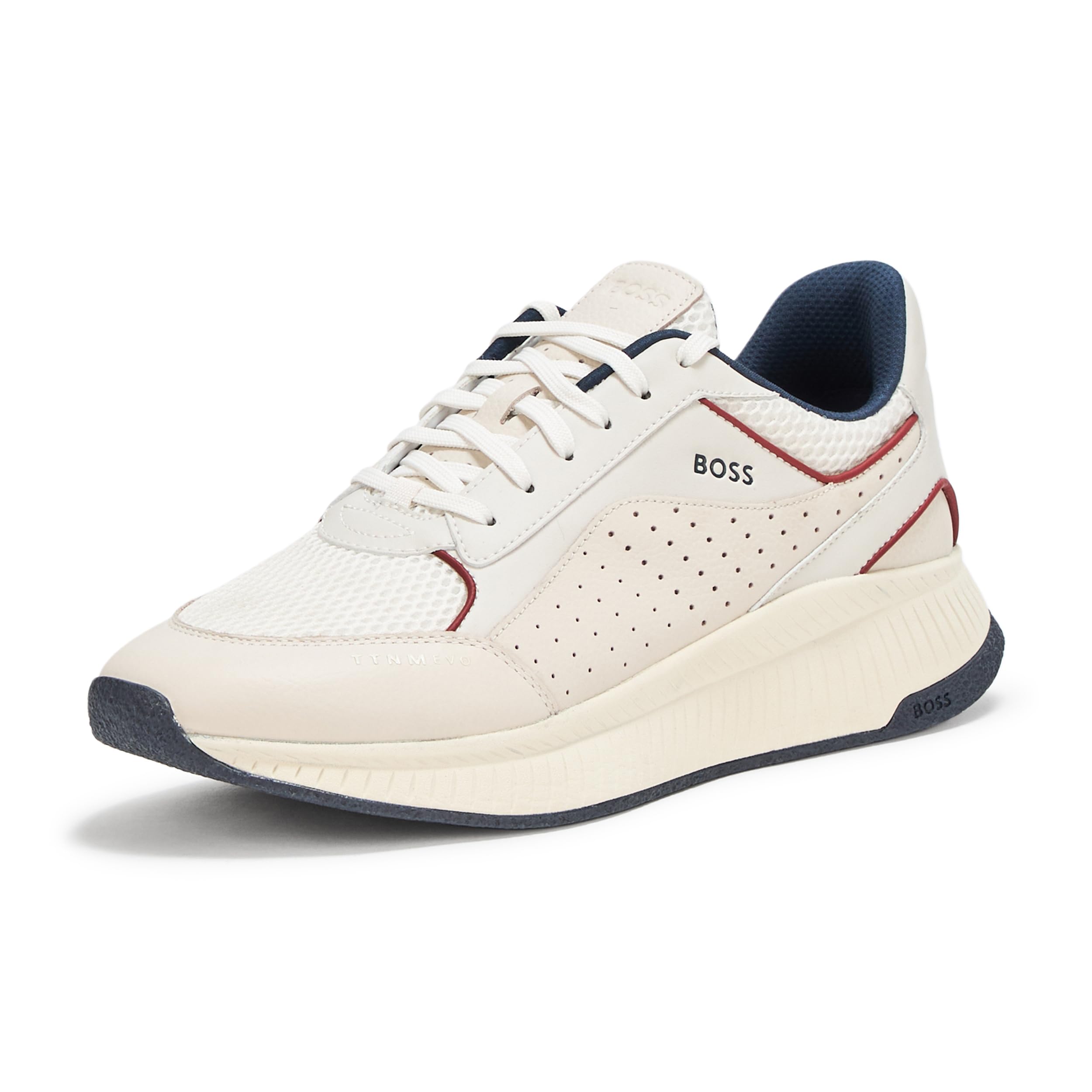 BOSS Men's Modern Knit Structure Running Sneaker