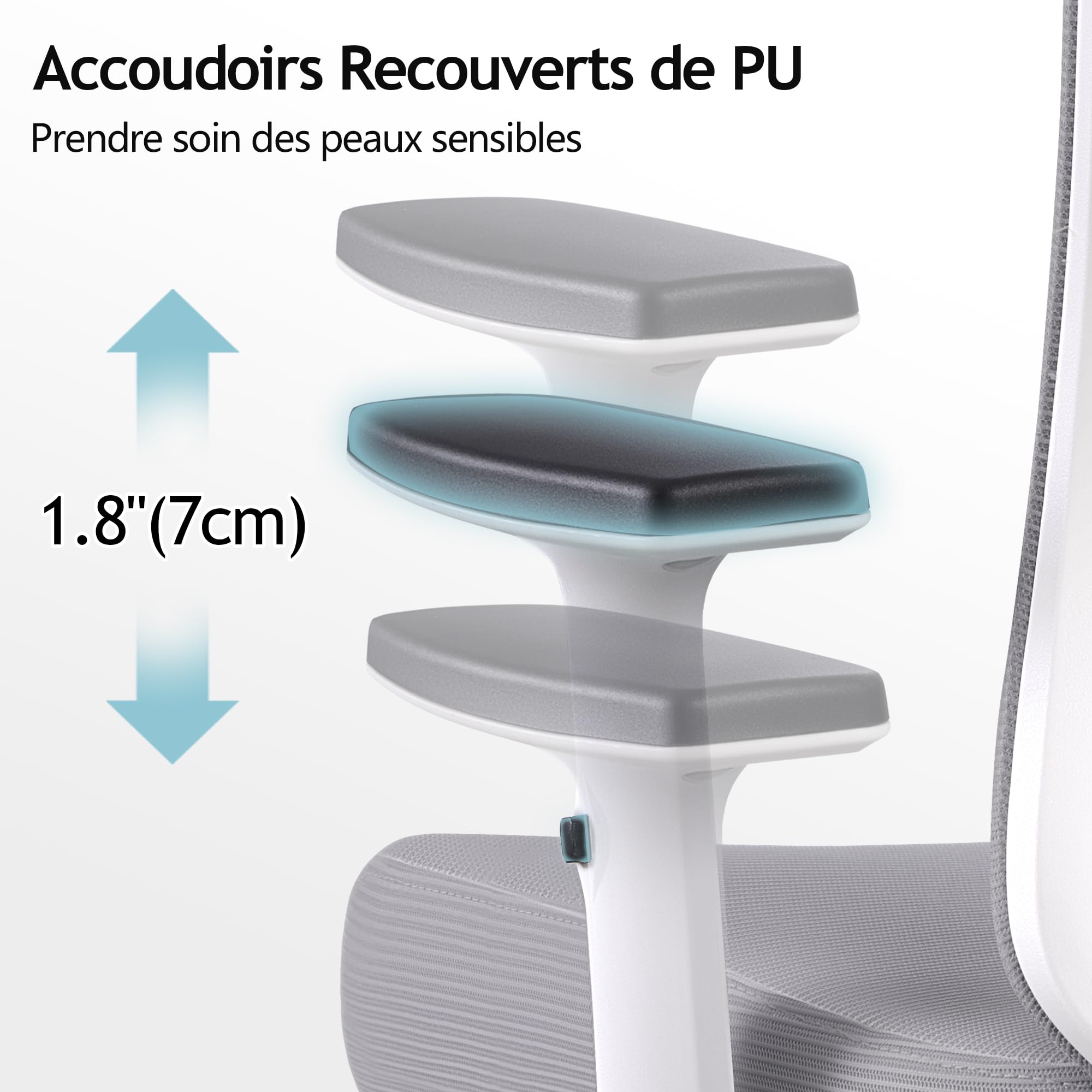 DoChair Chaise de Bureau, Fauteuil de Bureau Ergonomique DoChair Chaise de Bureau, Fauteuil de Bureau Ergonomique