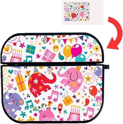 Miniatura 9 de 5 fundas de plástico duro de sublimación compatibles con AirPods 1 y AirPods 2, estuche en blanco para regalo, cajas de impresión personalizadas con