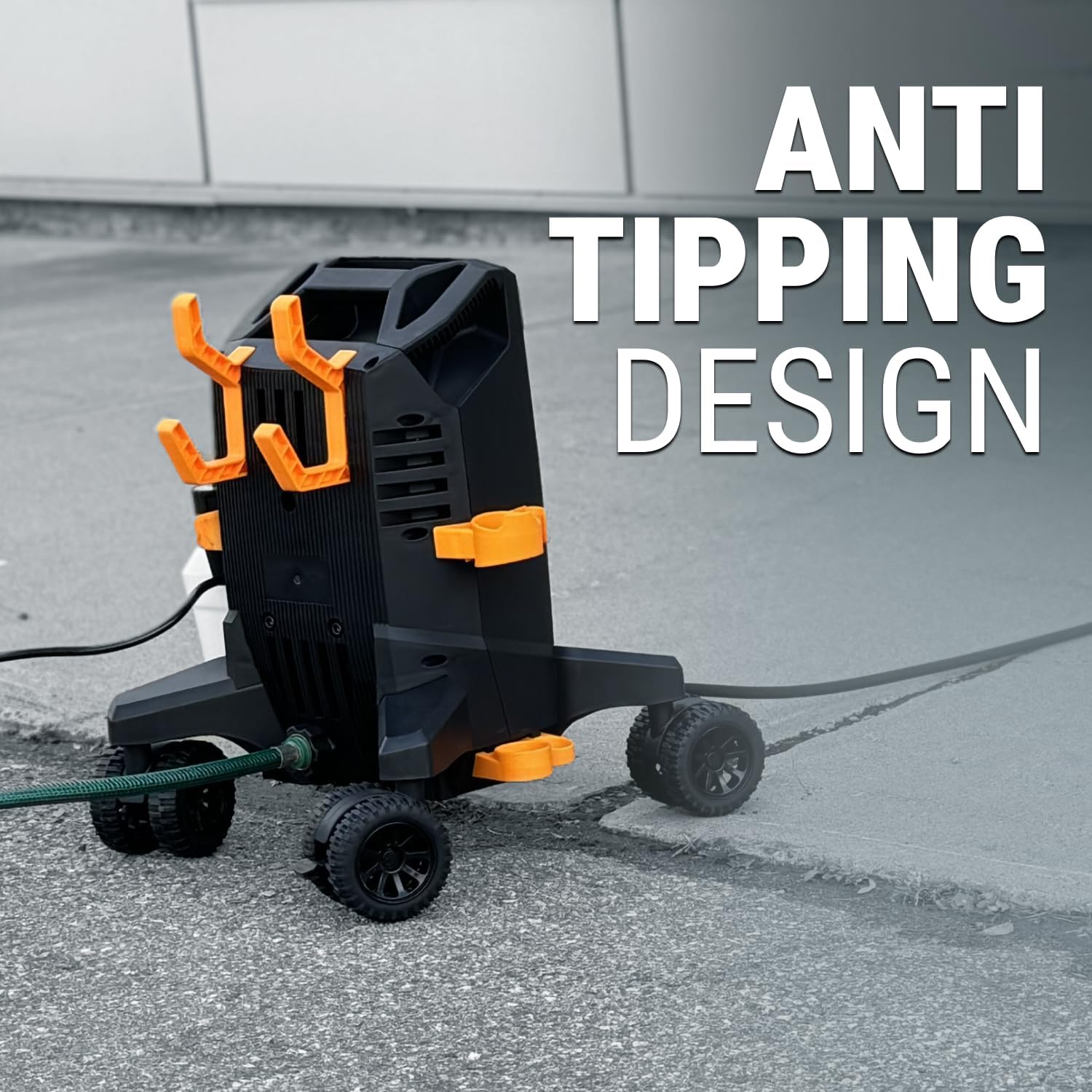 PowerPlay Spyder PRO Electric Pressure Washer SPY2300XP - 2300 Max PSI, 1.4 GPM | 1000ml High Pressure Foam Cannon Included for Powerwashing Homes, Driveways, Concrete, Vehicles and More