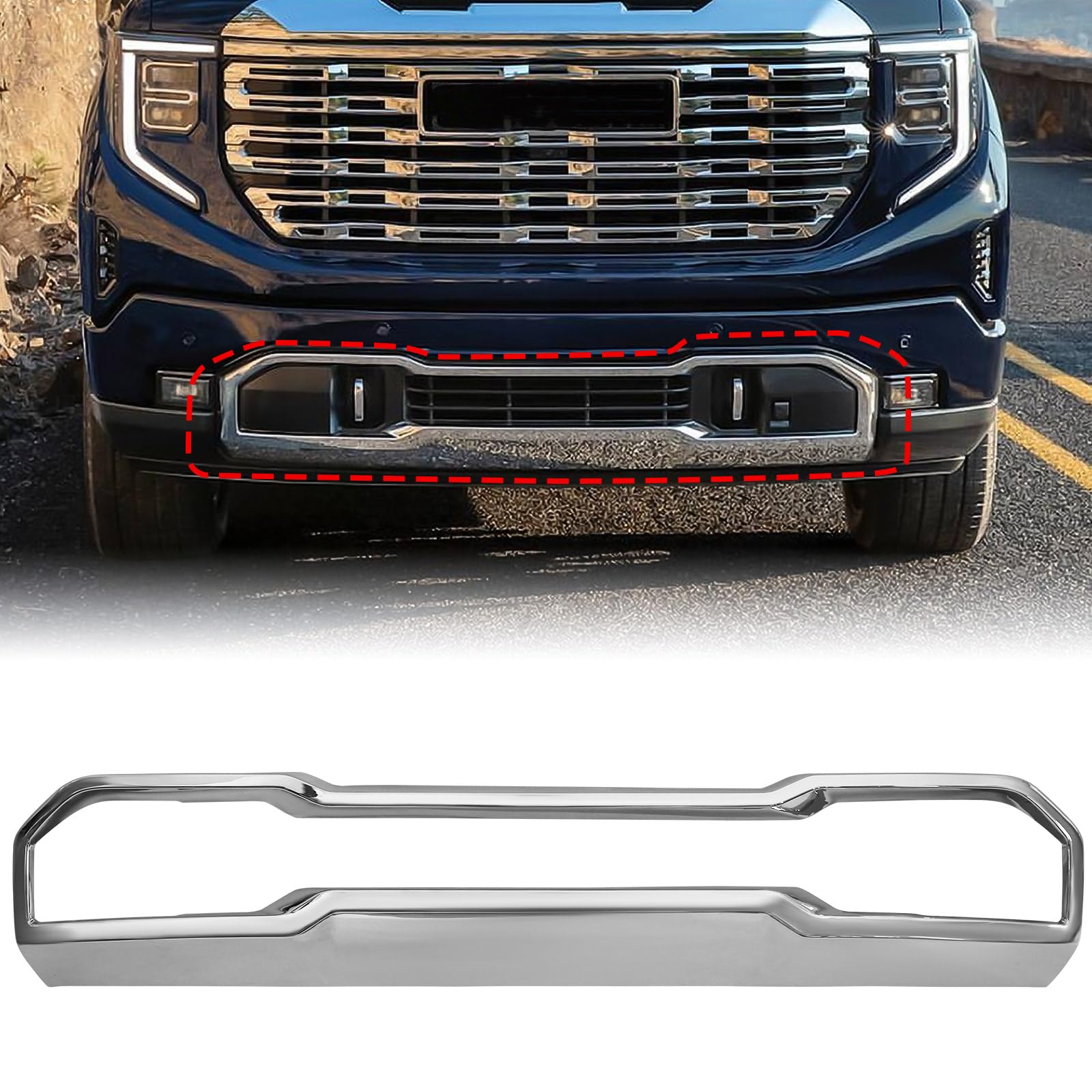 Amazon.com: VLINCAR Front Lower Open Skid Plate Valance Compatible