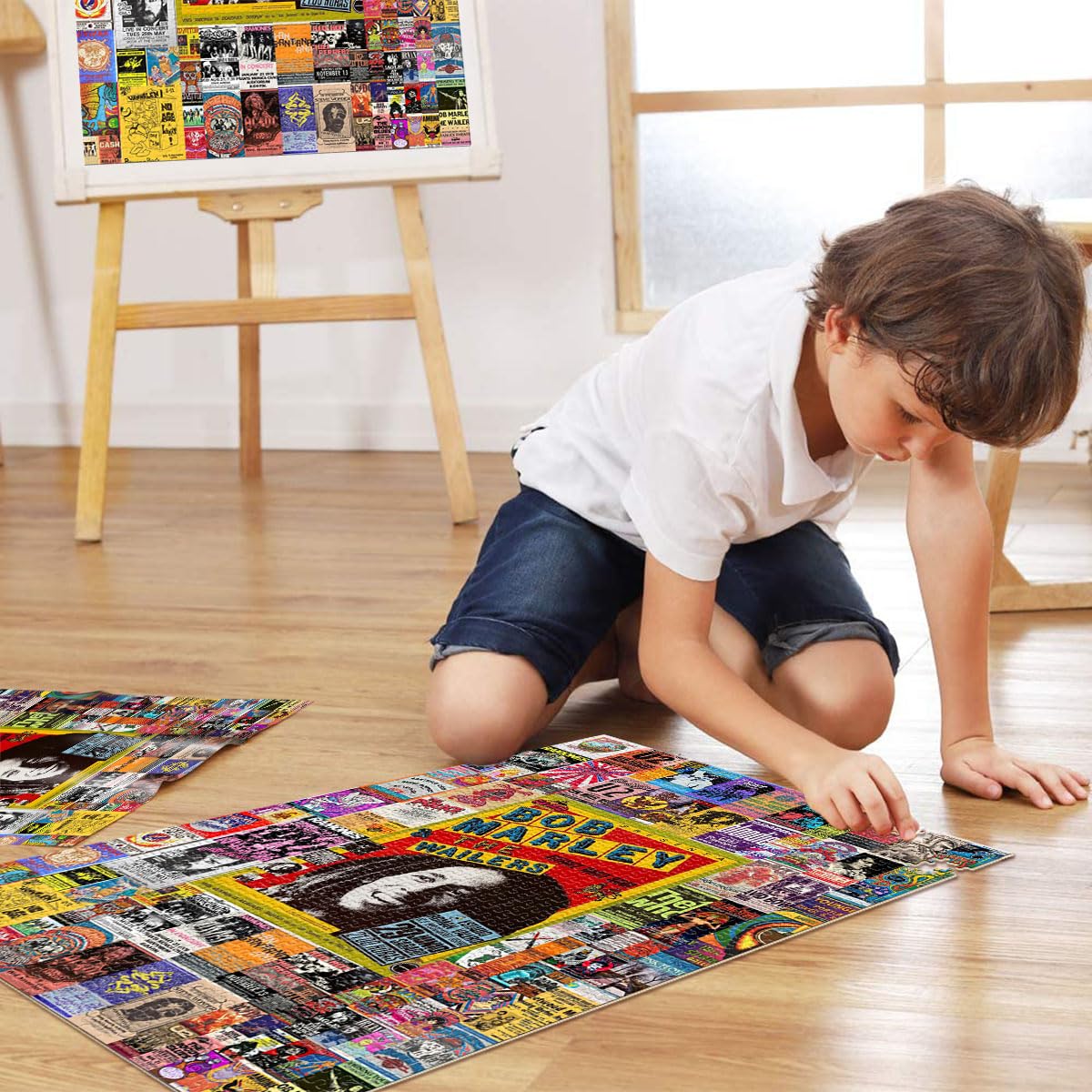 Old Property 1000 Teile Puzzle Für Erwachsene – Nostalgie-Motiv, Stressabbauend – 75x50 Cm, Inklusive Poster