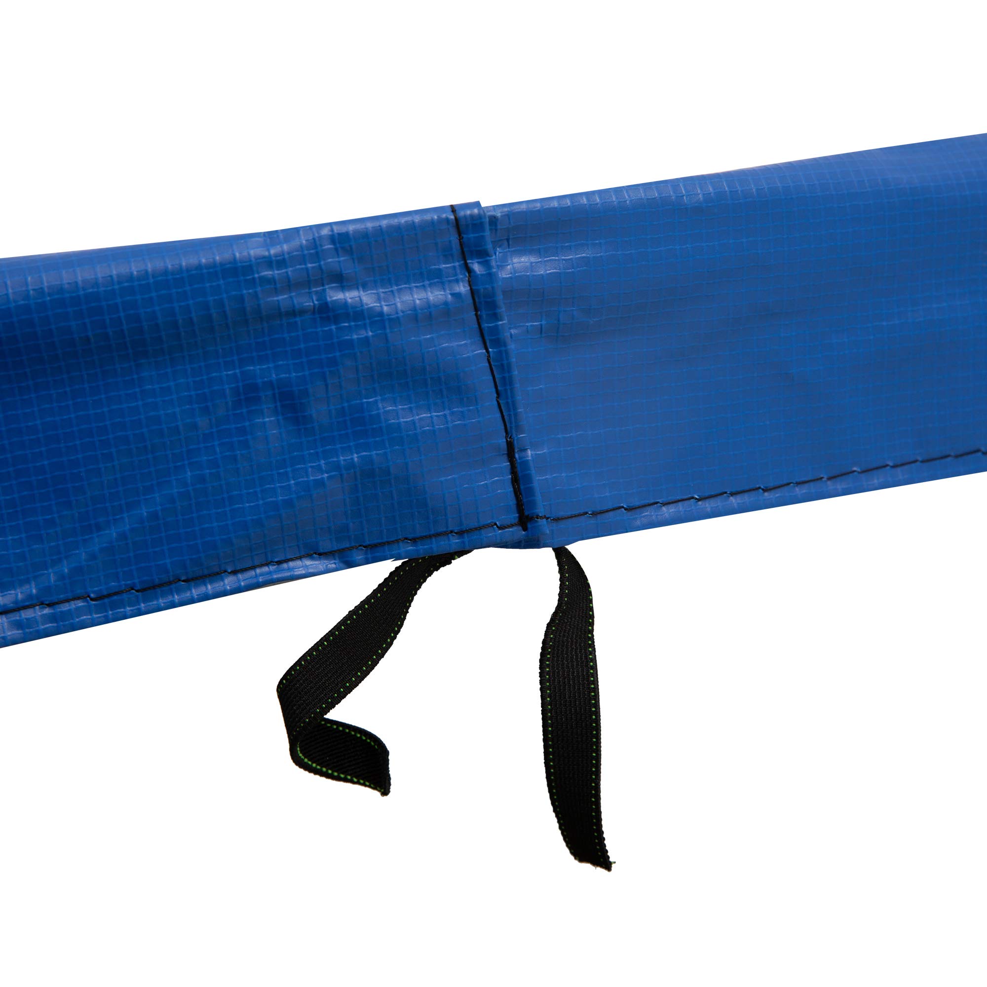Outsunny HOMCOM Copertura Tappeto Elastico Ø305x1.5 cm Pieghevole e Portatile, Protezione Trampolino da Giardino in Plastica, PE e Schiuma EPE, Rosso, Blu e Giallo