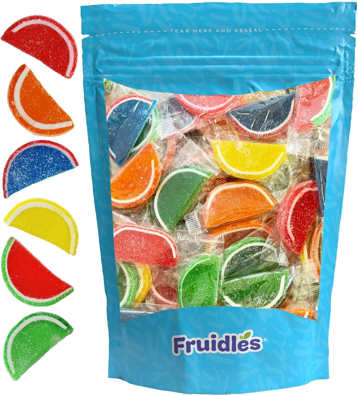 Fruidles Original Jelly Fruit Slices SugarFree, Gummi
