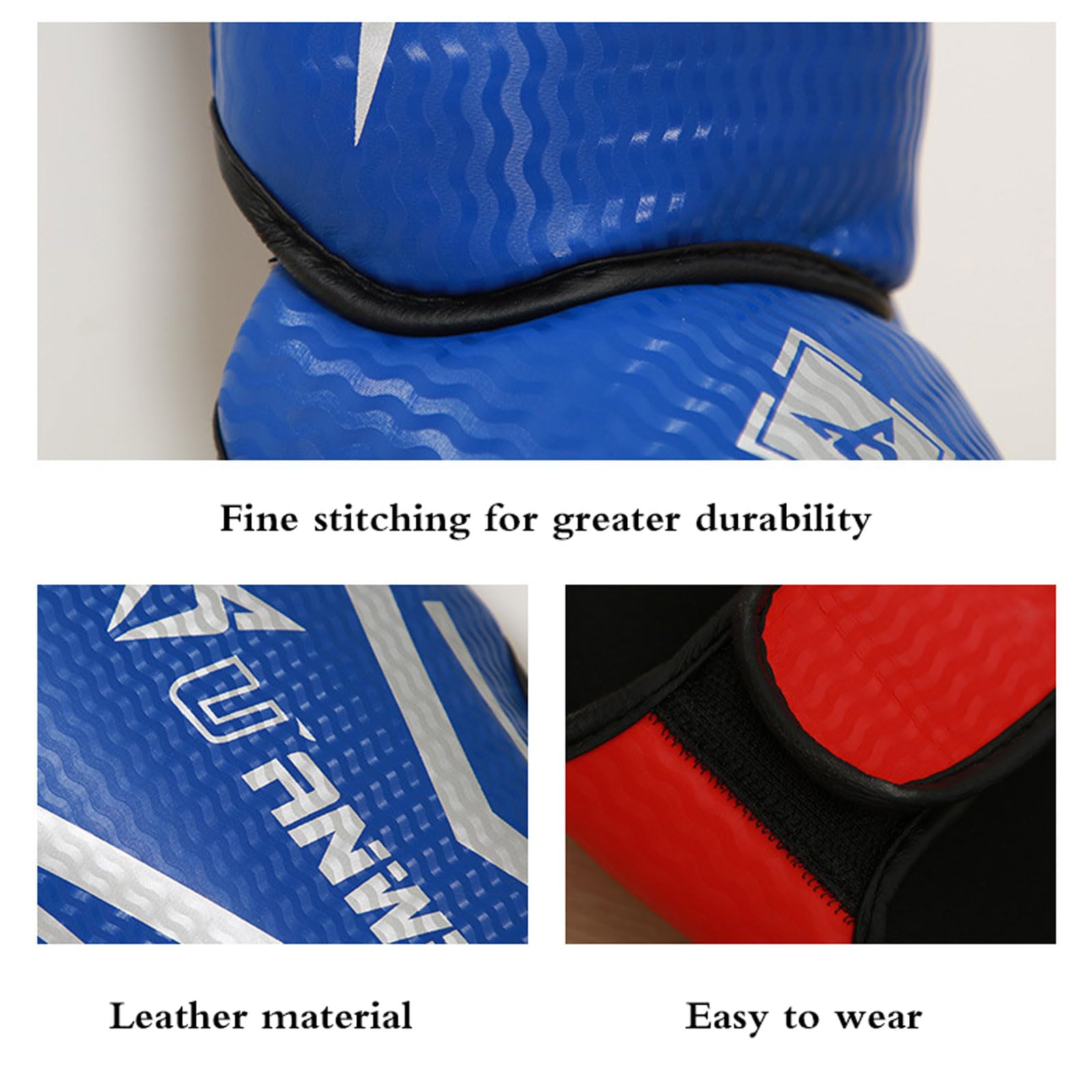 Piedi Protezione Shin Guard,Parastinchi Karate,Paratibia Kick Boxing,Paratibie Muay Thai,Facile da Indossare,Comfort E Stabilità,per Calci in Kickboxing,Muay Thai E Altre Arti Marziali