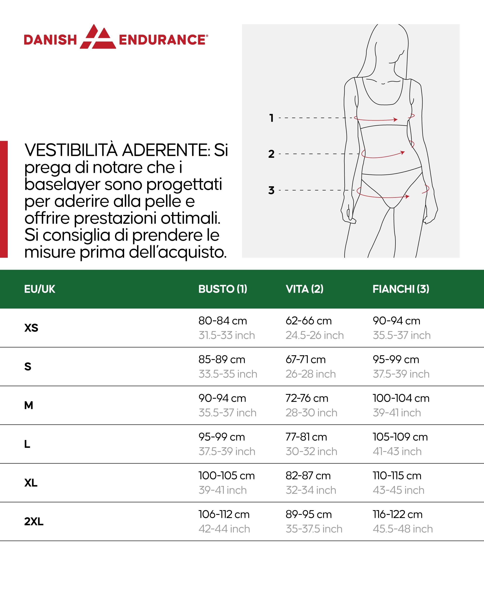 DANISH ENDURANCE Maglia Termica Donna in Lana Merino, Manica Lunga, per Sci, Trekking, Escursionismo