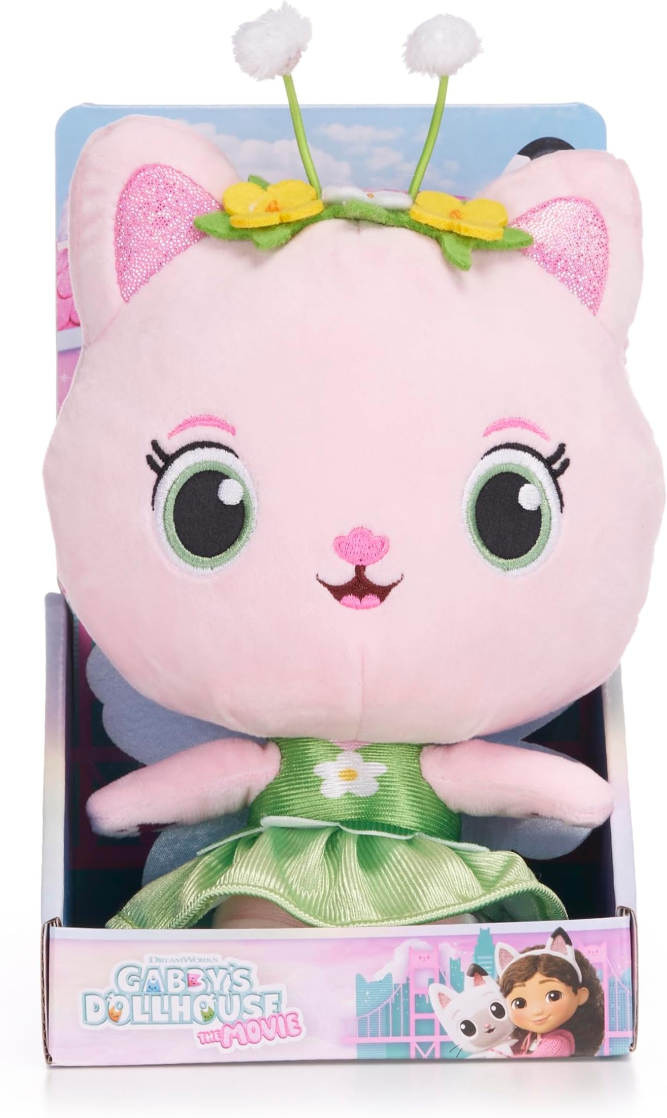 Gabby's Dollhouse 25cm (10-inches) Kitty Fairy Character Soft Plush Toy
