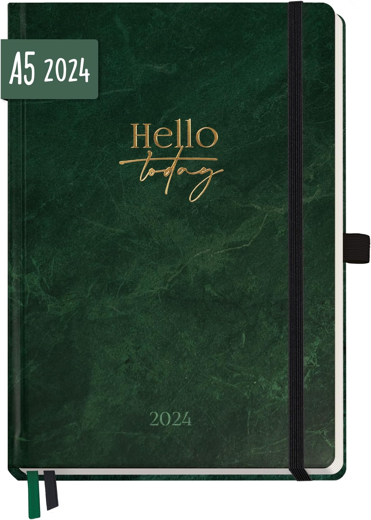 Häfft Organizer 2026 A5 Tagesplaner - Day By Day Kalender Klimafreundlich