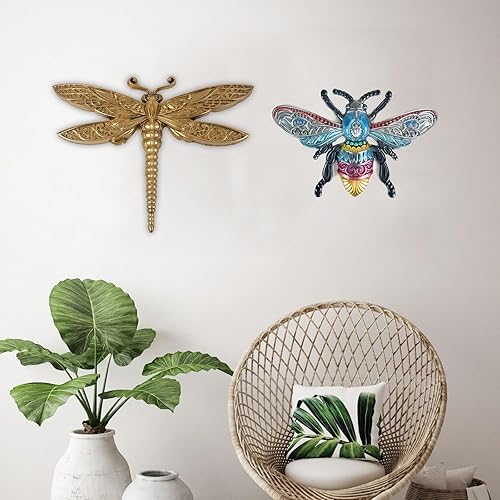 Miniatura 6 de 2 moldes de silicona de animales 3D, lindo molde de resina de libélula y molde epoxi de silicona de abeja para fundición de resina, manualidades de