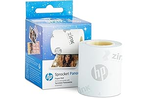 HP Sprocket Panorama Paper Roll: Capture Life's Moments with Zero Ink