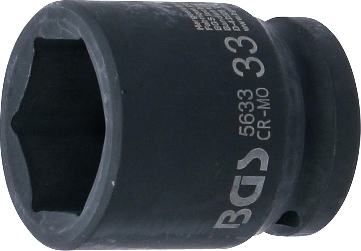 BGS 5633 | Impact Socket, Hexagon | 20 mm (3/4") Drive | 33 mm