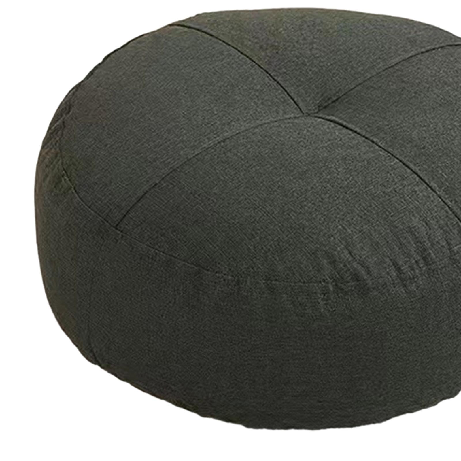Round Floor Pillow Meditation Floor Pillow for Floor Seating Chair Sofa Deep Gray|Home & Garden|Home Dacor> Pillows-image-35