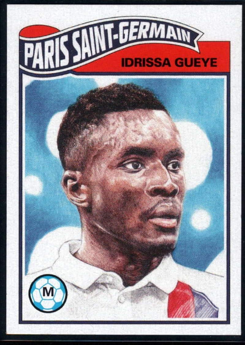 2020 Topps The UCL Living Set UEFA Champions League #130 Idrissa Gueye Paris Saint-Germain Official Soccer Futbol Trading Card LIMITED PRINT RUN