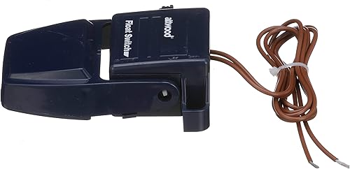 Miniatura 4 de Attwood Interruptor de flotador 4202-7, para bomba de sentina, 12 y 24 V con clasificación CE, cable de 36 pulgadas, 4 pulgadas de largo x 3 78