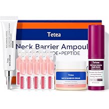 Neck Care Set,Spicule Neck Firming Cream, Tightening Ampoule & Calcium Multi Balm Stick,Anti Aging Skin Tightening Kit for Turkey Neck & Sagging Skin, Helps Smooth the Look of Neck Lines