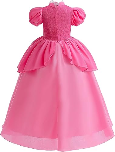 Miniatura 3 de Super Brothers - Disfraz de princesa melocotón para mujer