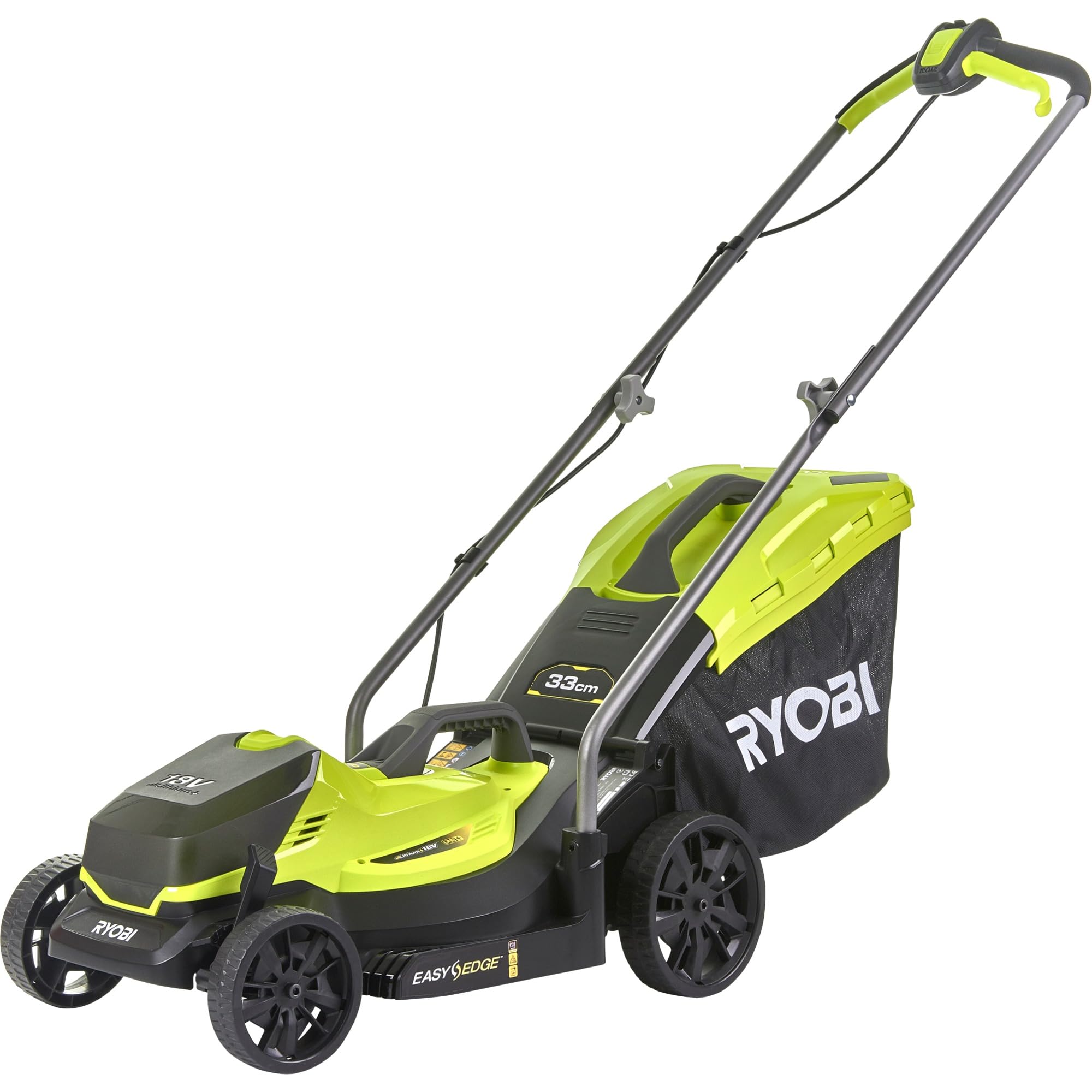 Ryobi Tondeuse poussée 18V OnePlus Coupe 33 cm - sans Batterie ni Chargeur OLM1833B