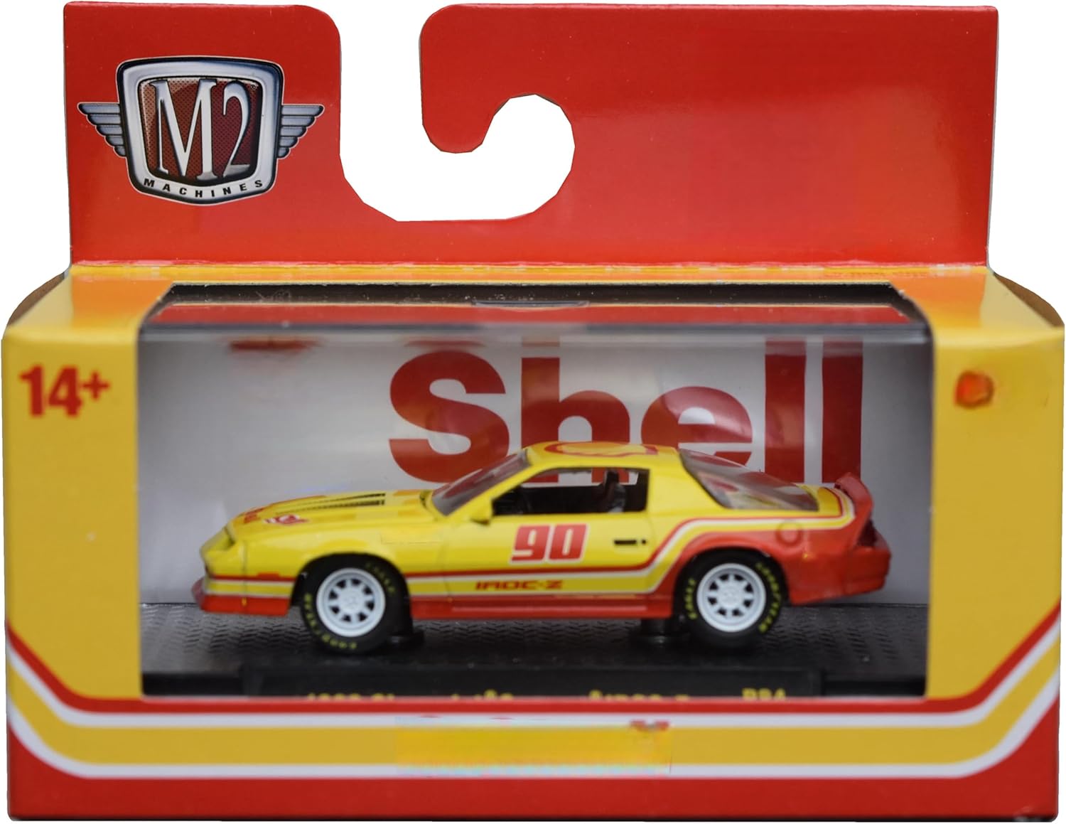 M2 Machines 1990 Chevrolet Camaro IROC Z, 9000 pcs Worldwide [Yellow]