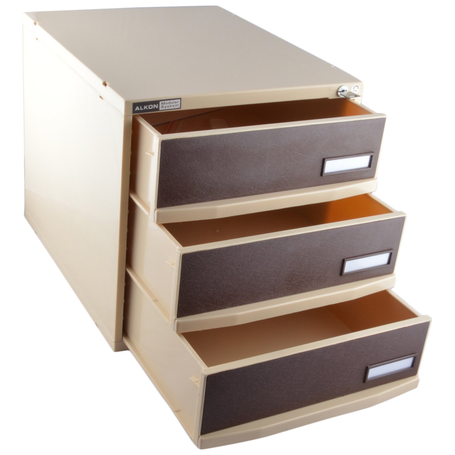 Alkon AMS3L Modular System with Lock (Beige, Plastic) 1