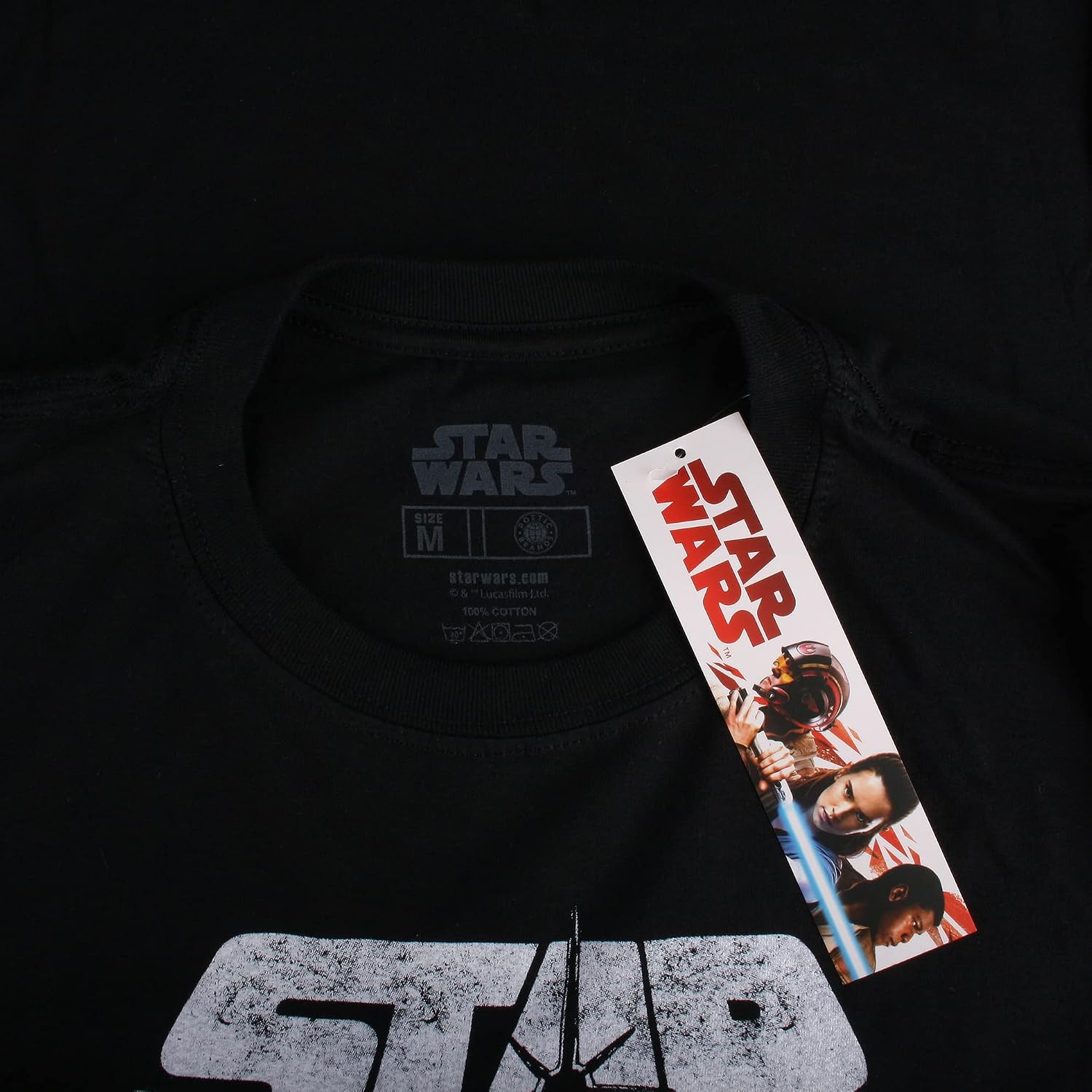 Star Wars Retro Logo Men's T-Shirt image 5