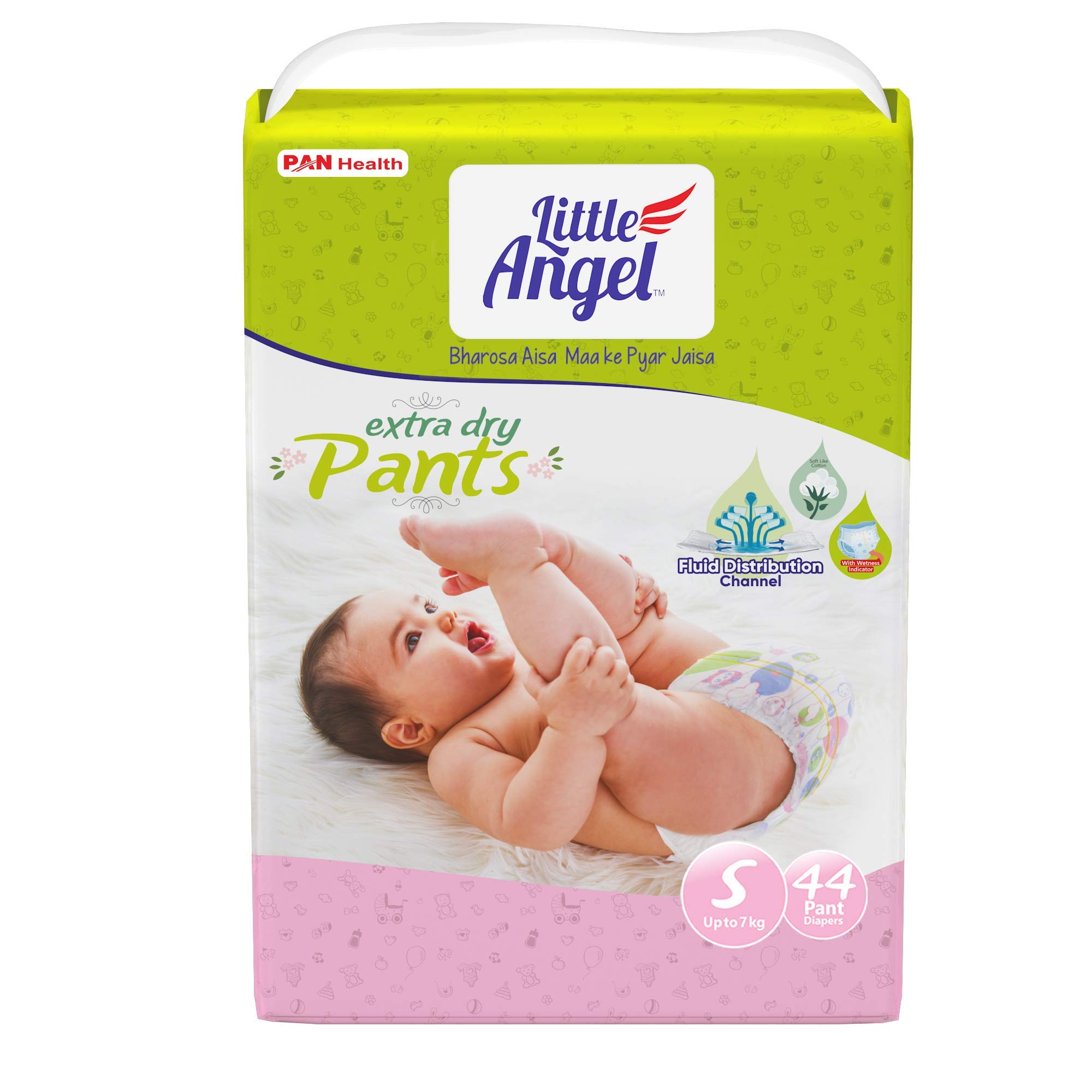 Baby Diaper Pants, Small - 44 Units