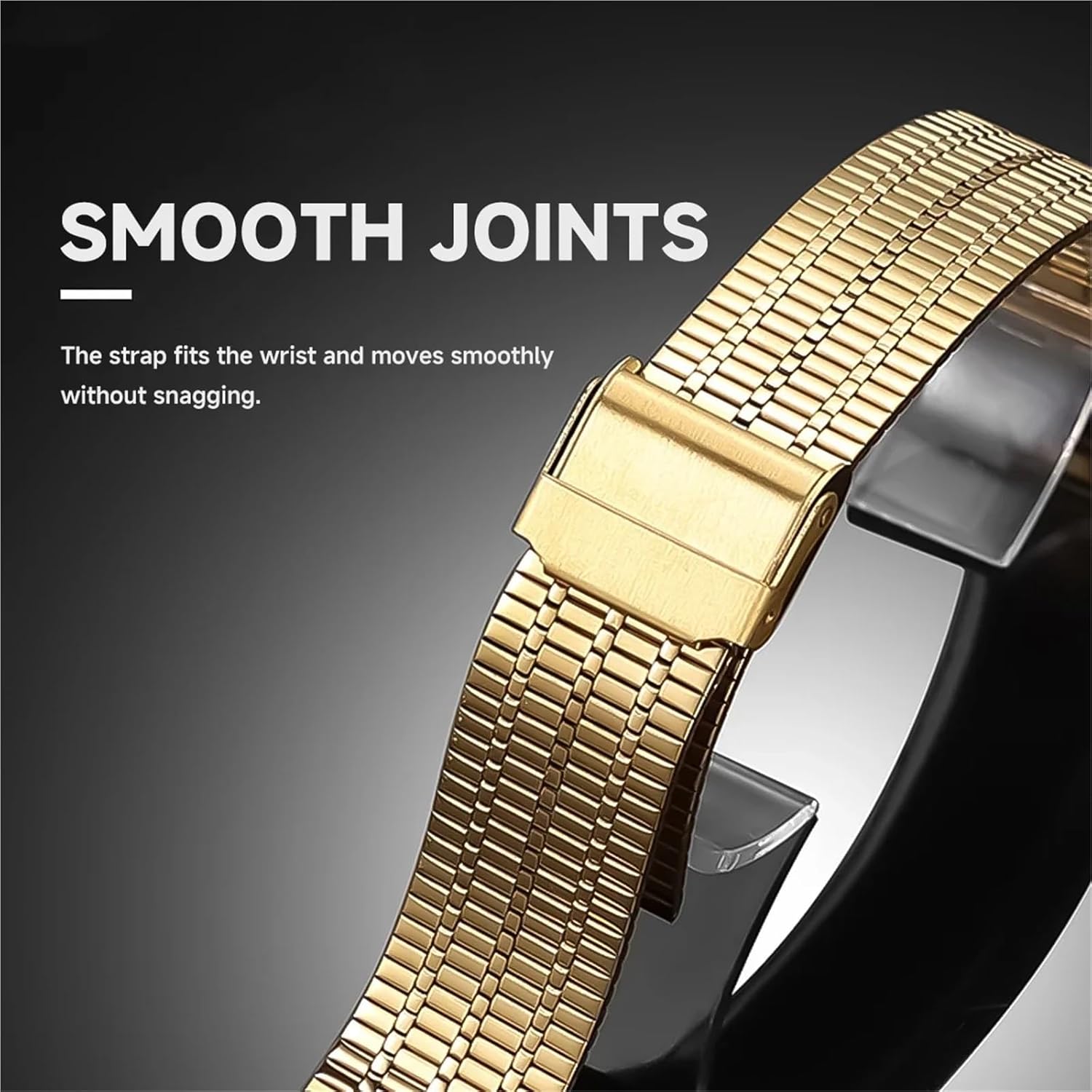 Quick Fit Stainless Steel Strap for Garmin Watch Fenix 6 7 Pro 5 Plus 5s 6s 7s No Gaps 26mm 22mm 3HR 945 Curved End Metal Band Watch Strap