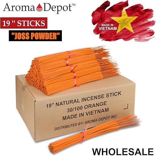 Miniatura 5 de Palitos jumbo sin perfume de 19 pulgadas de largo 100 paquetes de 100  naturales de joss y bambú punk Añade cualquier aceite aromático para hacer