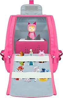 Carrying Case for Tonies Figures and Box, Bag for Yoto Player and Cards, Organizer for Storypod Audio Craftie and Token, Purple Travel Acessories for Toniebox