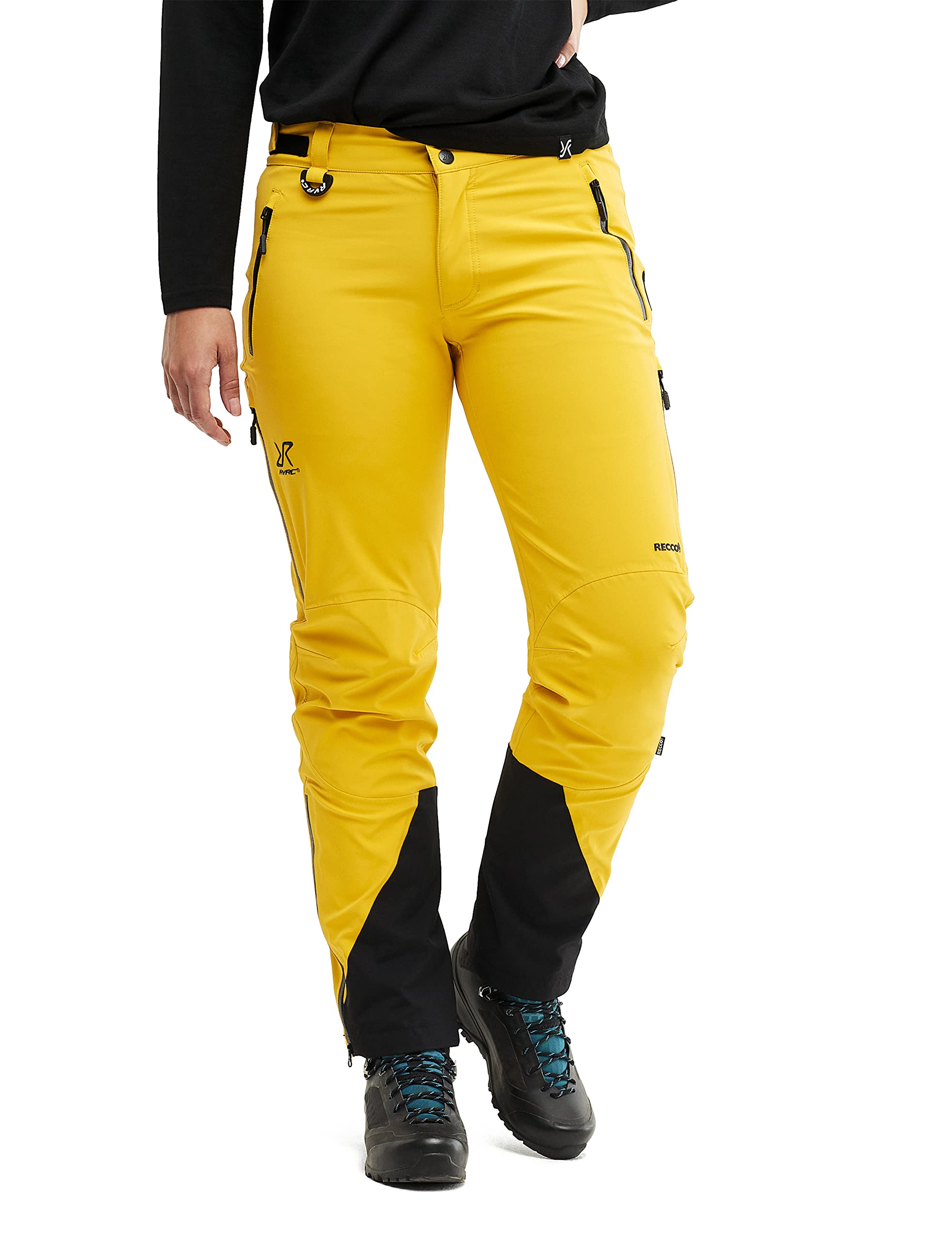 RevolutionRace Cyclone Rescue Pants, Damenhosen, Belüftete und wasserdichte Hose für Wanderung und Anderen Outdoor-Aktivitäten