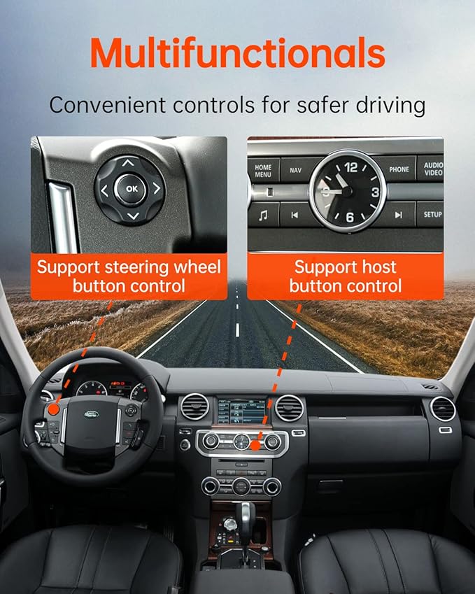 Adaptador Bluetooth 5.0 aptX-HD Gitank para Land Rover Jaguar miniatura 3